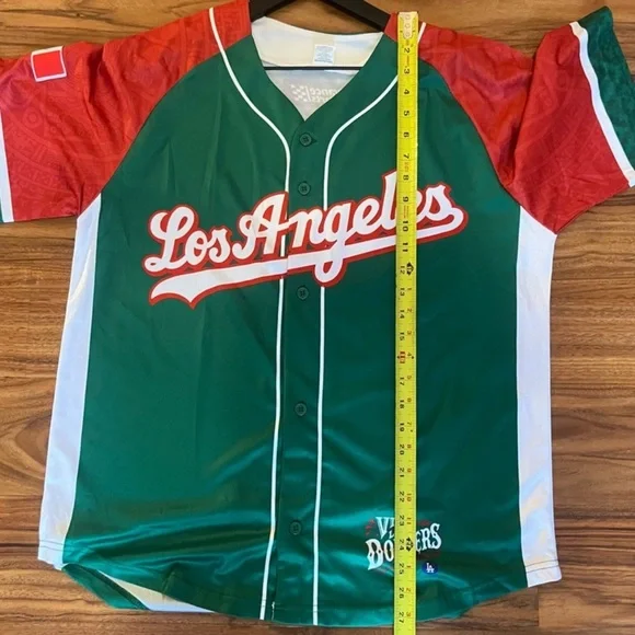 NWOT 🇲🇽Los Angeles Dodgers Viva Los Dodgers Jersey Medium - Picture 8 of 9